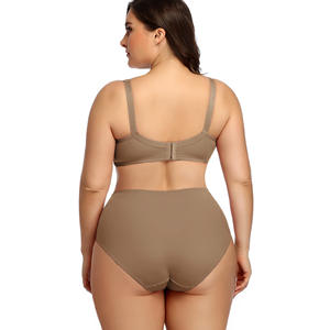 Nuevo <span class=keywords><strong>Sujetador</strong></span> con Aros y Lazo Sexy para Mujer, Talla <span class=keywords><strong>Grande</strong></span>, Color Sólido, Ajustable, Suave, Ultrafino, <span class=keywords><strong>Copa</strong></span> Completa para Senos Grandes - Product Image 3
