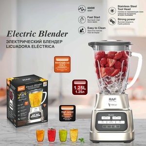Yüksek Hızlı Tezgah Üstü <span class=keywords><strong>Blender</strong></span>, Paslanmaz Çelik Bıçaklı Çok Fonksiyonlu Düşük Sesli Smoothie ve Meyve Suyu Sıkma Makinesi - Product Image 2