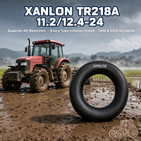 11.2-24, 12.4-24 TR218A Butyl Rubber Agricultural Inner Tubes, Suitable for Agricultural Tractors