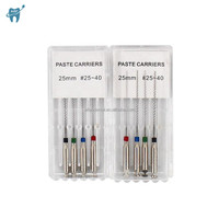 [Aifan Dental] Rouge #25 File dentaire Transporteur de pâte dentaire Remplisseurs de pâte dentaire Canal radiculaire pour usage dentaire