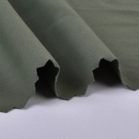 Tissu confortable 90%T 10%SP en faux nylon respirant, style costume, tricot uni pour vêtements de protection solaire