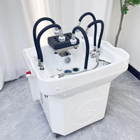 Shampooing détachable Mobile cheveux lavabo cheveux Spa shampooing bassin Thai 6D tête thérapie Portable shampooing lit