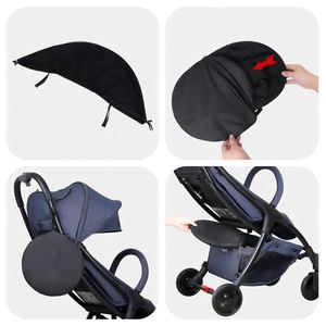 Pare-soleil et moustiquaire universels 2-en-1 pour poussette, housse de poussette avec protection UV et fermeture éclair bidirectionnelle pour landau - Product Image 4