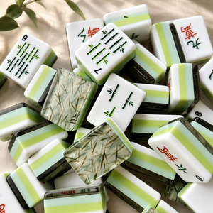 Nuevo en Stock: Mahjong Acrílico Plegable de 4 Capas con Patrón Jade Thunder, Estilo Americano Moderno, Marca Original <span class=keywords><strong>DAEN</strong></span> ODM - Product Image 5