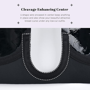 Một Mảnh Strapless Nâng Push-up Miếng Bọt Biển Áo Ngực Đơn Giản Màu Rắn Thoáng Khí Không Dệt Dệt Có Thể Tháo Rời Trở Lại Dây Đeo Cho Mùa Hè - Product Image 4