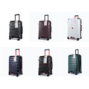 Maleta de Viaje Rígida de Gran Capacidad y Diseño Ligero, Fabricada en ABS y PC, con Ruedas Giratorias de 360 Grados y Ganchos Laterales - Product Image 3