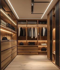 ห้องเก็บเสื้อคลุมสำหรับห้องนอนวัสดุใหม่ป้องกันสิ่งแวดล้อมสไตล์โมเดิร์น - Product Image 4