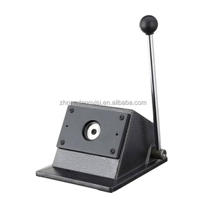 Machine à aimants ronds de 58 mm, presse manuelle pour aimants, machine à photos, machine à aimants pour réfrigérateur, ensemble avec 100 matériaux - Product Image 1