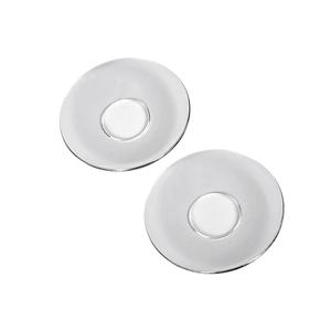 Kerzenmanschette Glas glatt für Ø 2,5cm Kerzen Ø 6,5cm 2Stück - Product Image 1