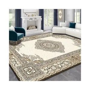 2024 Eco-friendly 3D Carpet Digital Print Moroccan Rug Fluff Floor Carpet For Mosque Living Room Bedroom Rug