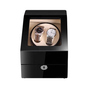 Organisateur de montres <span class=keywords><strong>vide</strong></span> à 5 fentes affichage de collection montres automatiques remontoir rangement boîte de montre organisateur - Product Image 3