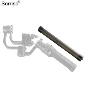 Sorriso sợi carbon mở rộng thanh hỗ trợ Gimbal ổn định ống 1/4 "3/8" chủ đề cực cho DJI Ronin Feiyu Osmo DLSR máy ảnh - Product Image 4