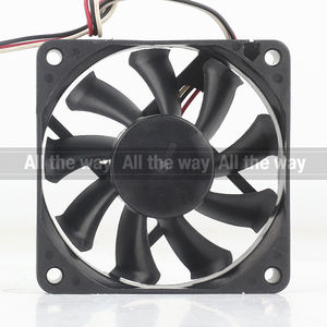 <span class=keywords><strong>Ventilateur</strong></span> <span class=keywords><strong>de</strong></span> refroidissement AVC 5V 24V 48V DC 12V 0.20A AC EC 7015 70X70X15MM 7CM à trois fils, flux axial, châssis, double roulement à billes F7015B12MY - Product Image 5