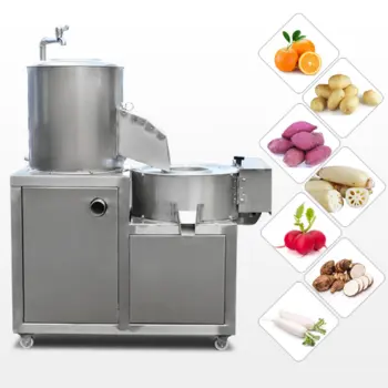 2022 commerciale elettrico rondella di patate pelapatate affettatrice brandelli verdura lavatrice macchina per l'industria di processo alimentare
