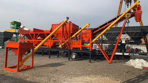 Planta Mezcladora de Concreto con Bomba Controlada por PLC, Equipada con Silos de Cemento de Gran Capacidad de 50-500 Toneladas, Equipo de Ingeniería - Product Image 4