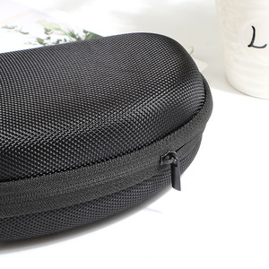 Eyeglasses Storage <b>Case</b> EVA Hard Shock Resistant Black Irregular Shape <b>Computer</b> Accessory Packaging - Product Image 2