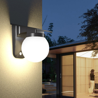 2025 lumière solaire élevée de mur de l'ABS LED de lux 2W l'intense luminosité IP65 imperméabilisent les lumières solaires de jardin