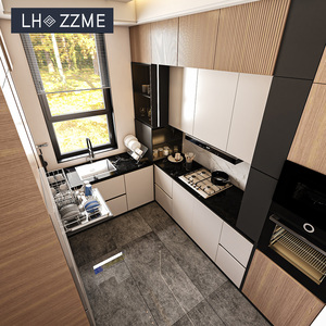 Cucina di Lusso in Legno Massello 2026, Mobile da Cucina Modulare Personalizzato in Stile Shaker Moderno - Product Image 2