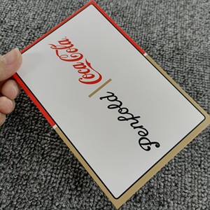 Biglietti <span class=keywords><strong>di</strong></span> ringraziamento 4x6 pollici 300gsm/400gsm, biglietti regalo promozionali per piccole imprese - Product Image 1