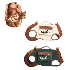 GLIWAY <b>Cat</b>/Dog Portable Breathable Outdoor Pet Leash <b>Backpack</b> Hand-Carry Crossbody Lightweight Travel Strap - Product Image 1