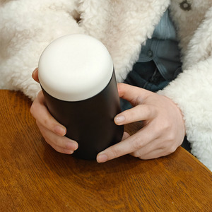 친환경 세라믹 코팅 이중 단열 보온병 400ml 흘림 방지 여행용 보온병 필터 마카롱 색상 맞춤 제작 기업 기념품 선물 - Product Image 6