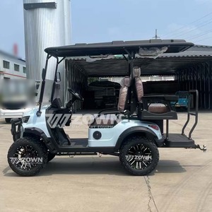 Voiturette de golf électrique 6 places en gros d'usine, batterie lithium 48V, moteur puissant, idéale pour les services de navette d'hôtels et de complexes hôteliers - Product Image 6