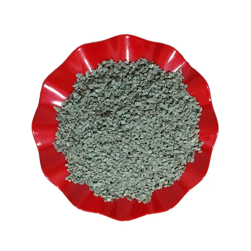 Cina fabbrica naturale verde e bianco Zeolite in polvere verde Zeolite pietra granuli per il trattamento delle acque di Hortuculture 4A Zeolite