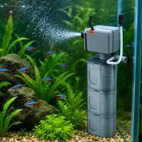 Filtre submersible interne à haut débit LEECOM, vente en gros d'usine, aérateur oxygénant à très grand débit pour aquarium et bassin à poissons