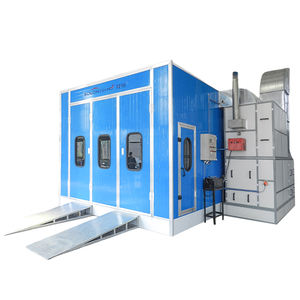 Cabine de peinture automobile à chauffage électrique LXD2, système infrarouge 37KW, certifié CE - Product Image 6