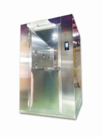 MAXWIN Nouveau Prix Usine Douche d'air en acier inoxydable SS304 Inox PLC pour salle blanche, équipement de purification pour atelier sans poussière, Garantie 1 an