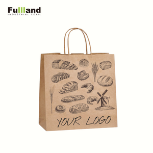 Manufacturer Wholesale Printed Brown Kraft Paper <b>Bag</b> New Arrival Food Safe Kraft Paper <b>Bag</b> - Product Image 1