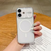 Étui de téléphone magnétique pour grande fenêtre Aurora, coque antichoc pour iPhone 18 PRO MAX, design de couleur personnalisé