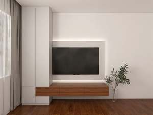 Armoires de rangement et ensembles de meubles de chambre à coucher en bois minimalistes avec un design convertible personnalisé pour les appartements et les hôtels - Product Image 3