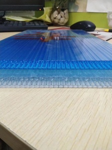 Protection UV, plaque en <span class=keywords><strong>polycarbonate</strong></span> transparent à double paroi de 6 mm, plaque <span class=keywords><strong>alvéolaire</strong></span> pour toiture de <span class=keywords><strong>serre</strong></span> - Product Image 6