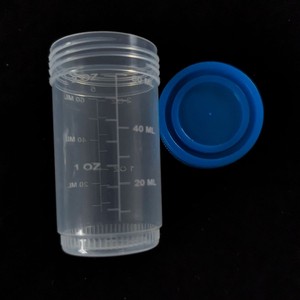 Vaso para Esputo Desechable Wei Hong de 60 ml, Transparente, con Tapa de Rosca, Esterilizado, Envasado Individualmente, para Recolección de Muestras - Product Image 3