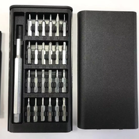 Jeu de tournevis Torx magnétiques de précision de qualité industrielle 24 en 1, manche en plastique acétate OEM, acier au chrome-vanadium, outil de réparation manuel