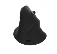 Souris optique sans fil OEM 1600 DPI 6 boutons 1 molette ergonomique 2.4G BT USB/Type-C rechargeable sans rétroéclairage pour droitier