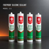Scellant ignifuge pour murs-rideaux de bâtiments de grande hauteur, interfaces de cadres en aluminium, ouvertures de façade, projets commerciaux