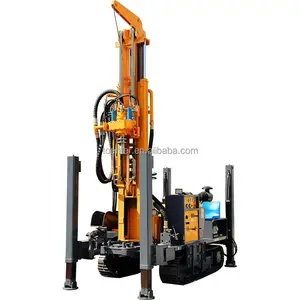 crawler type drilling rig well drilling machine 300m to 600m borehole drilling machine price