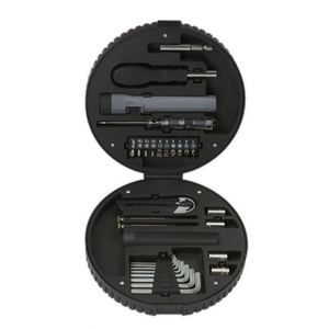 Juego de Herramientas Manuales Personalizado con Forma de Neumático de 24 Piezas - Kit Completo de Bricolaje para Reparaciones del Hogar y Automóviles, Regalo Promocional Perfecto - Product Image 4