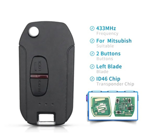 Llave Inteligente de Repuesto para Triton, Pajero, Outlander, ASX, Lancer, MIT8, Llama, Control Remoto de 433Mhz con Chip ID46 - Product Image 3