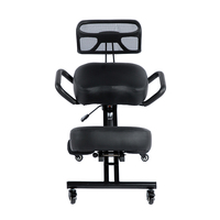 WSZ 3285 Chaise à genoux ergonomique de haute qualité et confortable pour la maison et le bureau Siège à genoux pour l'étude Keep Figure Fit Chair