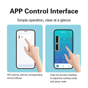 100ml penyebar Aroma tanpa air listrik Aloi dan plastik membuat aplikasi dikontrol Aroma yang lebih besar untuk penggunaan Hotel dan rumah tangga - Product Image 4