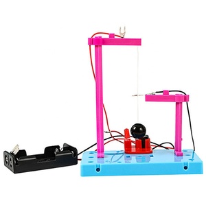 Thí nghiệm khoa học tự làm trẻ em của Thiên Tai động đất Mô Hình Báo động thiết lập handmade nhà sản xuất nhỏ với vật liệu nhựa - Product Image 1