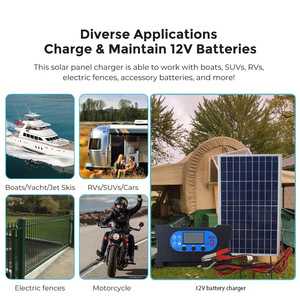 แผงเซลล์แสงอาทิตย์12V 18V polycrystalline <span class=keywords><strong>sili</strong></span> CON 10W กรอบแผงโซลาร์เซลล์พร้อมปลอกควบคุม - Product Image 5