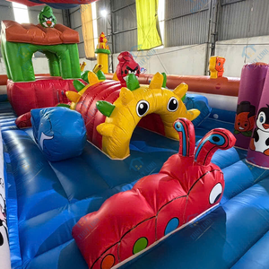 Castillo Hinchable Caterpillar 5m x 10m, Material PVC, Fácil de Instalar, Ideal para Parques de Diversiones, Aplicación para Juegos, Vietnam - Product Image 5
