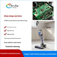 Aspirateur sans fil étanche pour usage domestique, contrôle par application, aspiration super puissante, carte de circuit imprimé PCB/PCBA développée en interne, professionnel