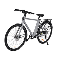 Bicicleta Eléctrica Urbana de 250W con Transmisión por Correa, Frenos de Disco Hidráulicos, Batería Integrada, Estilo Stepover, Disponible en Almacén de la UE