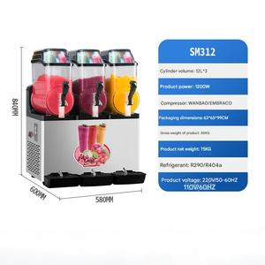 Machine à granita et à glace pilée professionnelle à 1, 2 ou 3 bacs pour la vente - Product Image 1