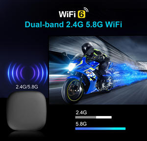 Om&nn Android 14 8K <span class=keywords><strong>Quad</strong></span> Core Allwinner H616 Smart TV Box con 2GB de RAM, Control Remoto por Voz y Teclado para Reproductor Multimedia en Streaming - Product Image 5